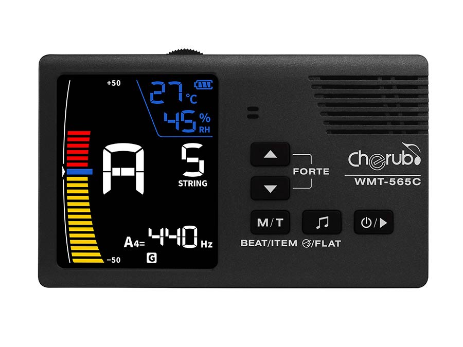 Cherub WMT565C Rechargeable 5-in-1 Tuner & Metronome