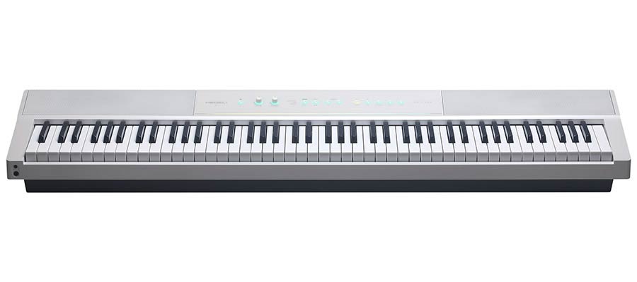 Medeli - SP-C220/WH - digital compact stage piano, 88 keys 3-sensor hammer action, biamped 2 x 13W + 2 x 7W, white