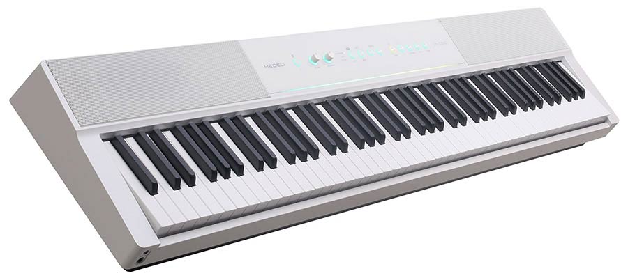 Medeli - SP-C220/WH - digital compact stage piano, 88 keys 3-sensor hammer action, biamped 2 x 13W + 2 x 7W, white