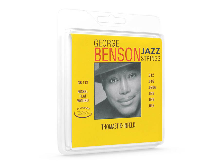 Thomastik-Infeld THGB-112 snarenset voor elektrische gitaar nickel vlak omwonden, 012-016-020-028-039-053