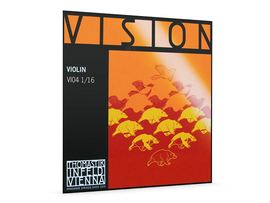 Thomastik-Infeld VI-04-16 vioolsnaar G-4 1/16, synthetische kern, puur zilversteel