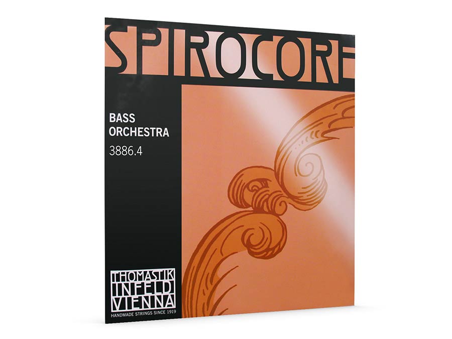 Thomastik-Infeld THS-3886-4 contrabassnaar F#-4 3/4, 106cm, solo, spiraalkern, chroom