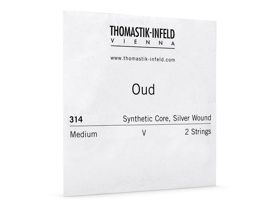 Thomastik-Infeld TH-314 2x oudsnaar "V", synthetische kern, verzilverd