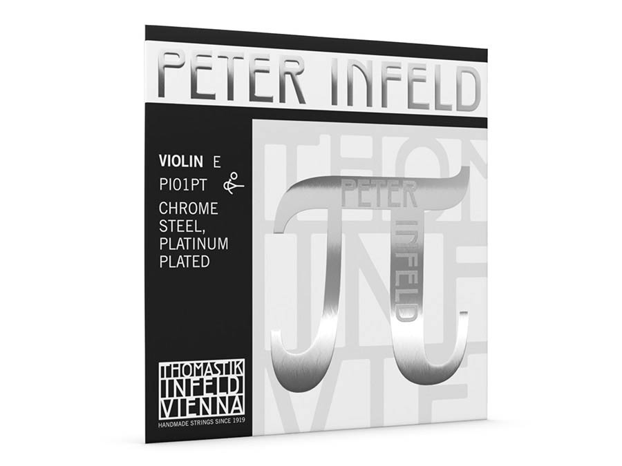 Thomastik-Infeld THPI-01PT vioolsnaar E-1 4/4, platinum plated chroomsteel