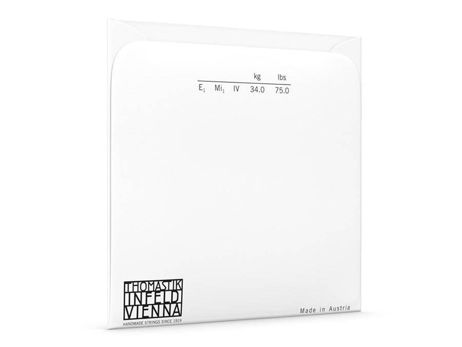 Thomastik-Infeld THS-39 contrabassnaar E-4 4/4, 110cm, medium, spiraalkern, chroom afbeelding 2