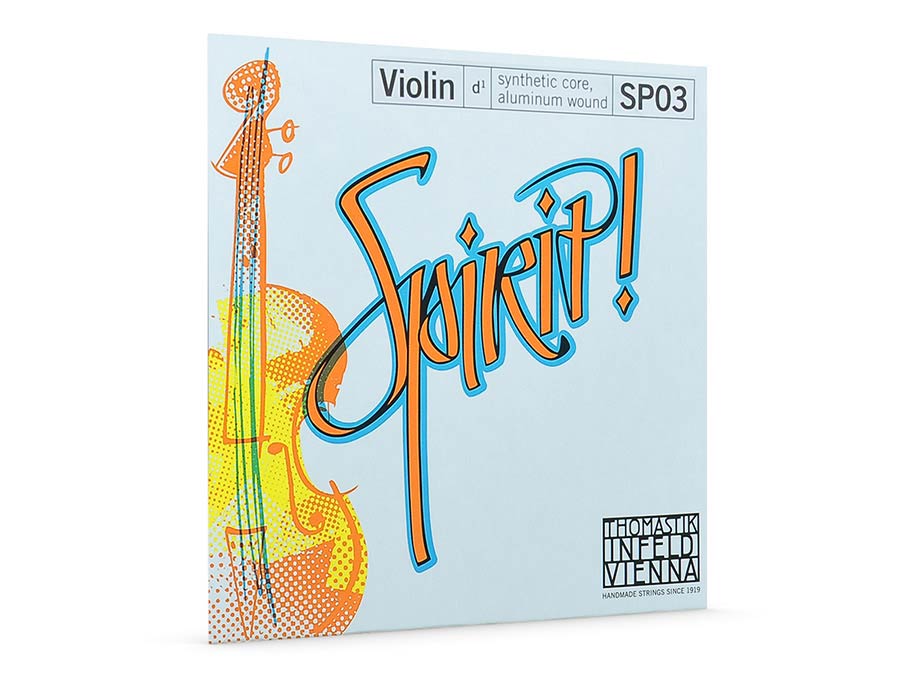Thomastik-Infeld THSP-03 vioolsnaar D-3 4/4, medium, synthetische kern, aluminum