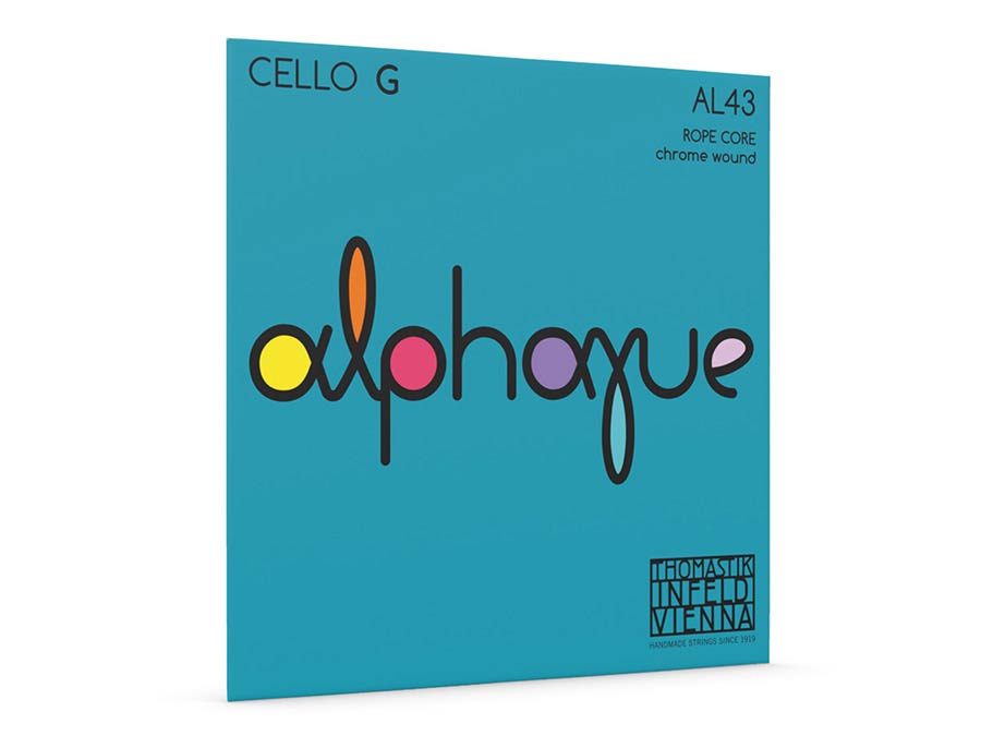 Thomastik-Infeld THAL-43 cellosnaar G-3 4/4, medium, kabelkern, chroom omwonden