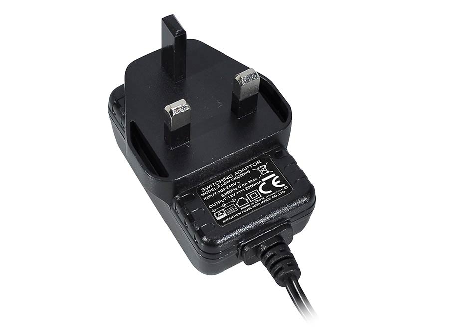 power supply 12v 2000mA UK VERSION (A300, stage pianos, all CP and UP models)
