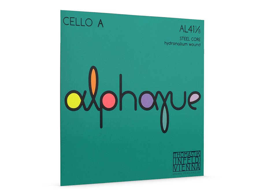 Thomastik-Infeld THAL-41-18 cellosnaar A-1 1/8 medium, stalen kern, Hydronalium wound