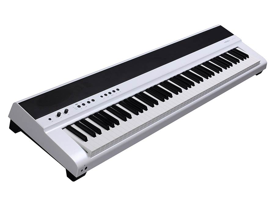 digital stage piano, 88 keys hammer action (GAS-II), 2 x 20 W, white