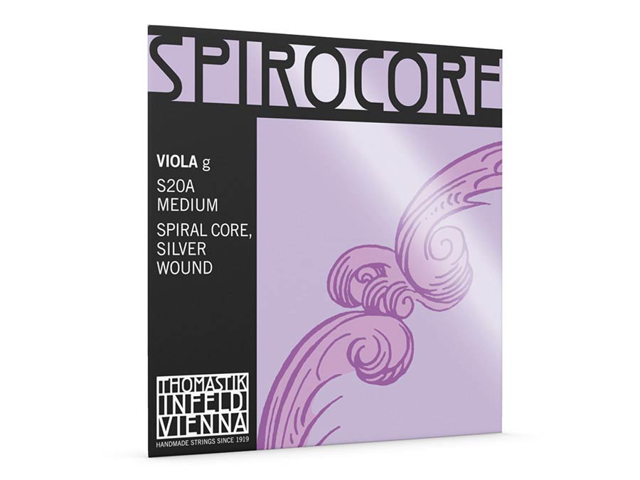 Thomastik-Infeld TH-S-20A altvioolsnaar G-3 (37cm/14,5"), medium, spiraalkern, zilver