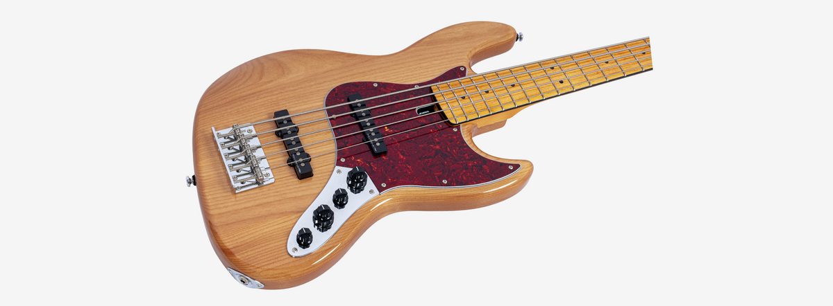 Sire V7VN A5 Marcus Miller Vintage New Gen 5-snarige actieve basgitaar natural