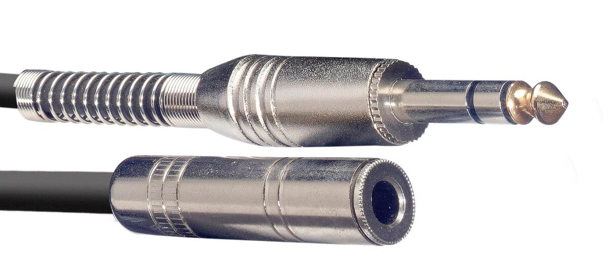 Stagg SAC6PSJS DL s serie, Deluxe stereo audiokabel - Stereo M jack / Stereo F jack