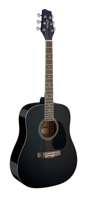 Stagg SA20D BLK westerngitaar Zwart