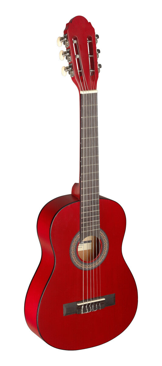 Stagg C405 M RED klassieke gitaar Rood