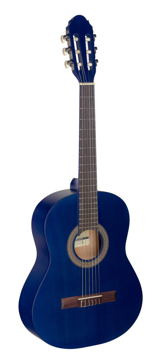 Stagg C410 M BLUE klassieke gitaar 1/2-formaat Blauw