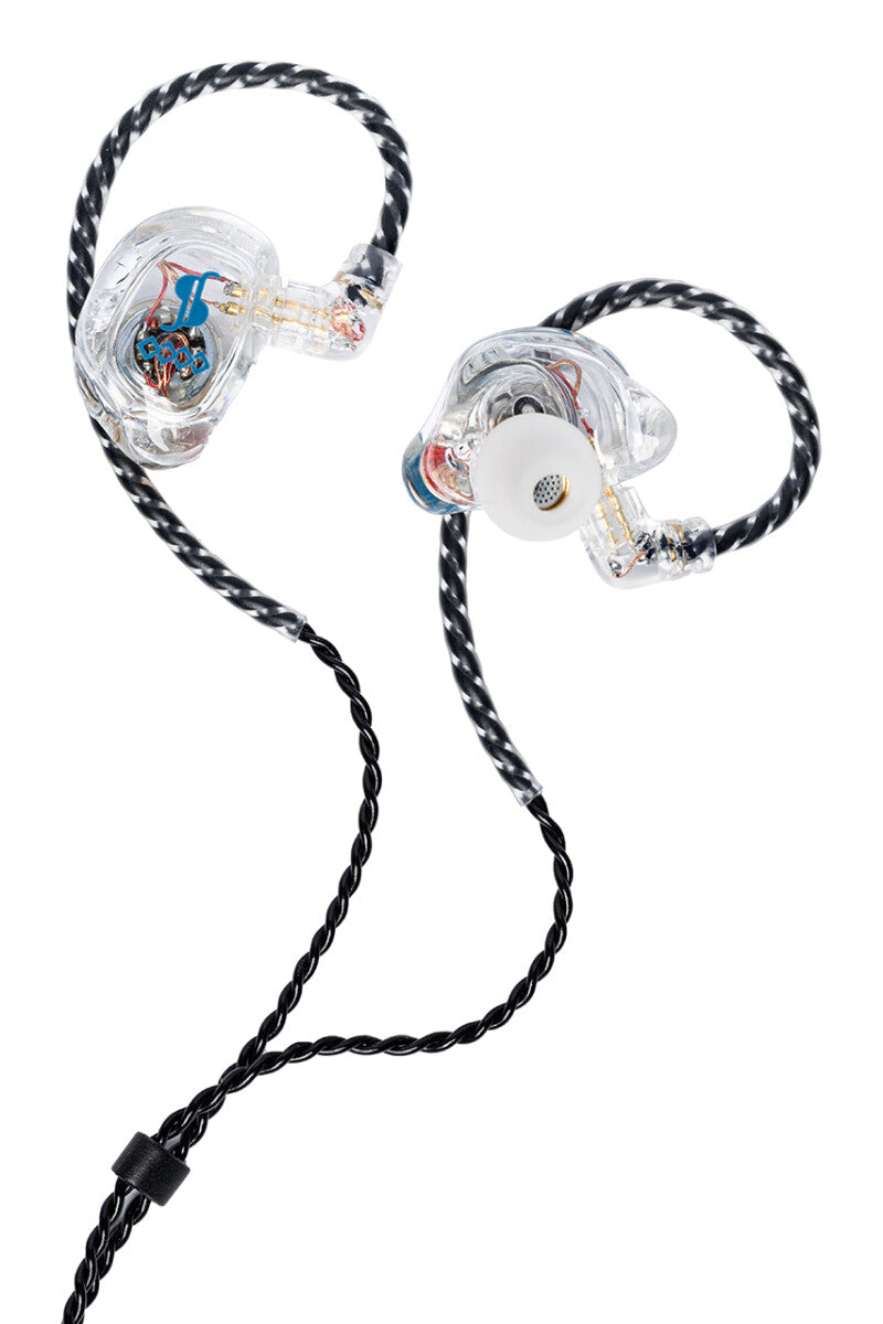Stagg SPM-435 TR MK2 4-driver in-ear monitors transparant