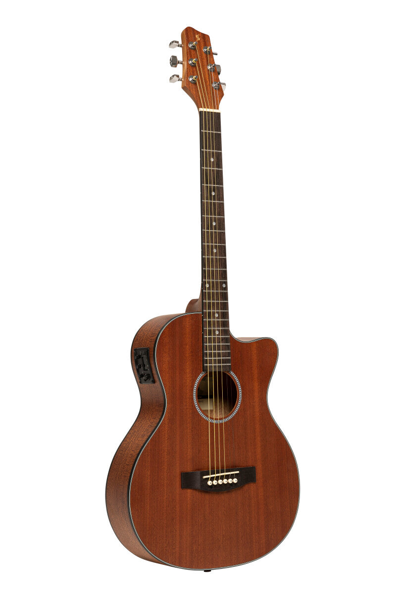 Stagg SA25 ACE MAHO westerngitaar Naturel