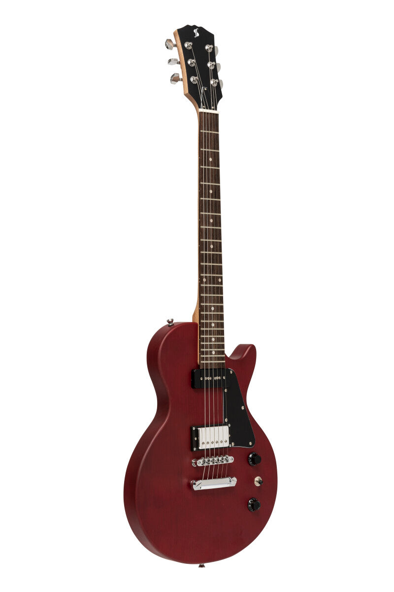 Stagg SEL-HB90 CHERRY elektrische gitaar Cherry