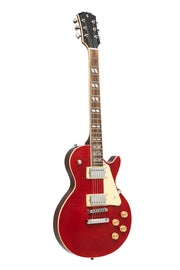 Stagg SEL-DLX W RED elektrische gitaar Wine Red