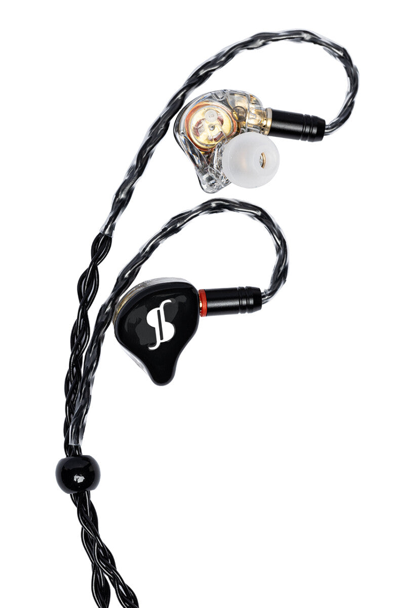 Stagg SPM-PRO BK 3-driver in-ear monitors zwart