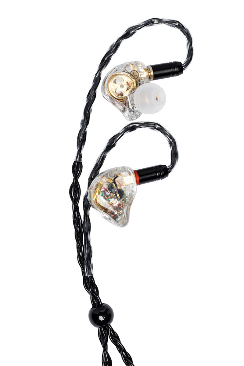 Stagg SPM-PRO TR 3-driver in-ear monitors transparant