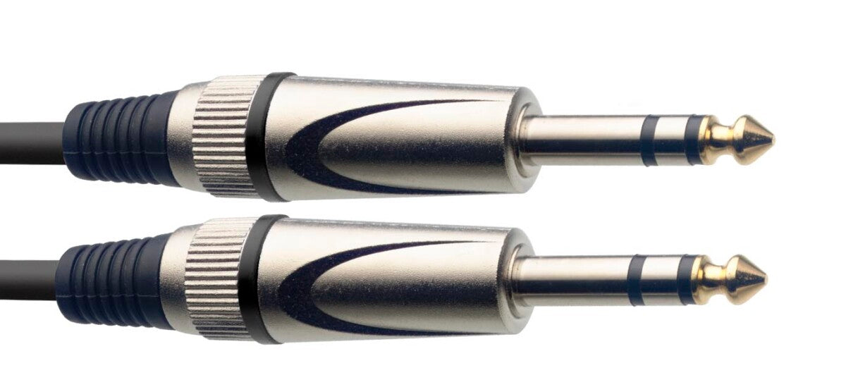 Stagg SAC6PS DL audiokabel jack/jack (stereo, m/m), 6 m