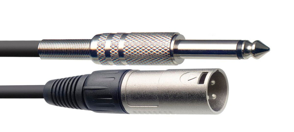 Stagg SAC1PXM DL audiokabel XLR/jack (m/m), 1 m