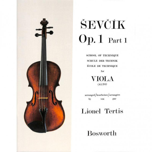 Sevcik Viola Studies: School Of Technique Part 1