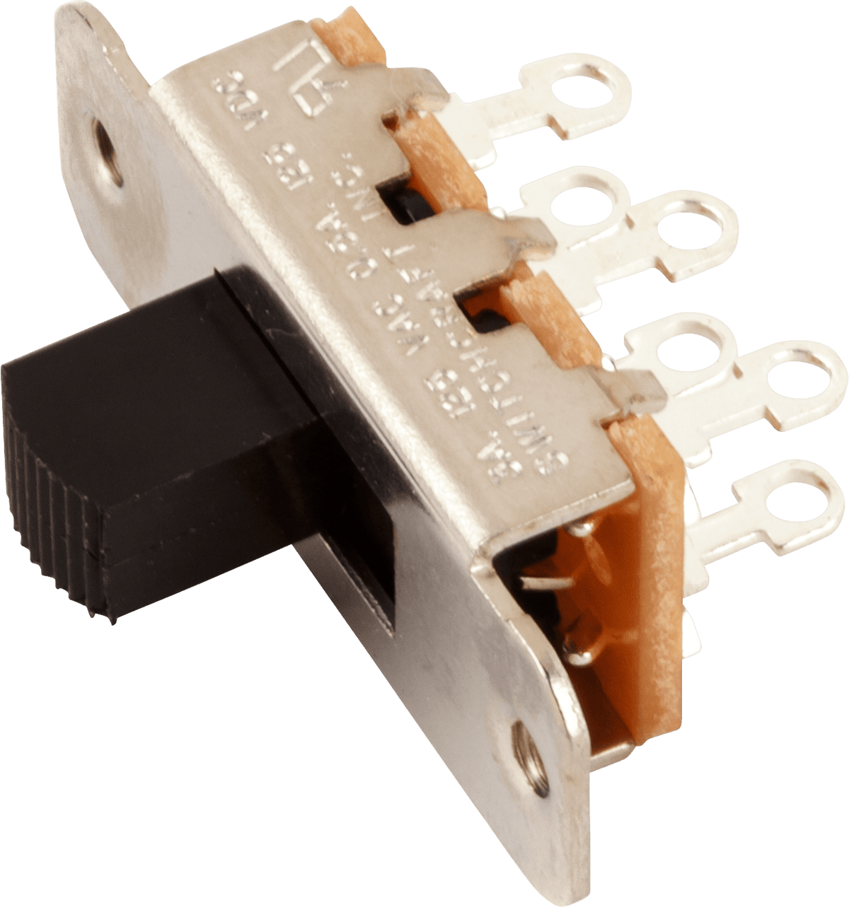Fender 0017079049 Jaguar/Jazzmaster/Mustang DPDT-Schuifschakelaar Zwart