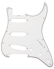 Fender 0094392049 Pure Vintage '65 Stratocaster SSS Slagplaat Eggshell 11-Gaats 3-Laags Nitro