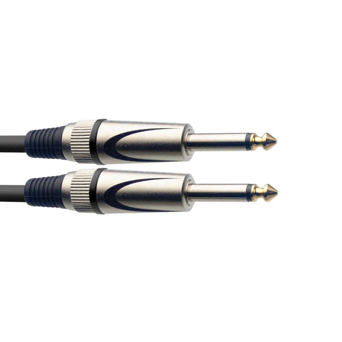 Stagg SGC6DL instrumentkabel jack/jack (m/m), 6 m, heavy-duty pluggen, S-serie