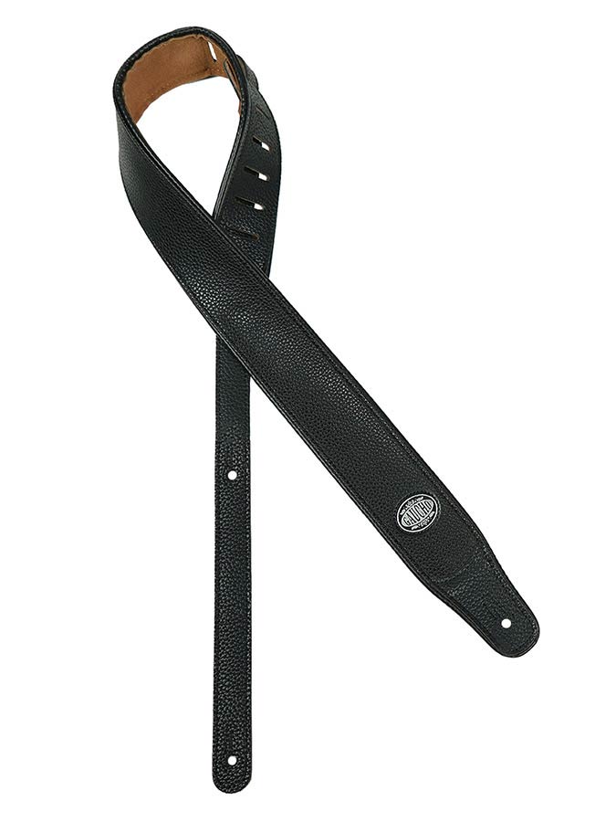 Gaucho GST-400-BK Stylish Series Gitaarband zwart, zwarte achterzijde