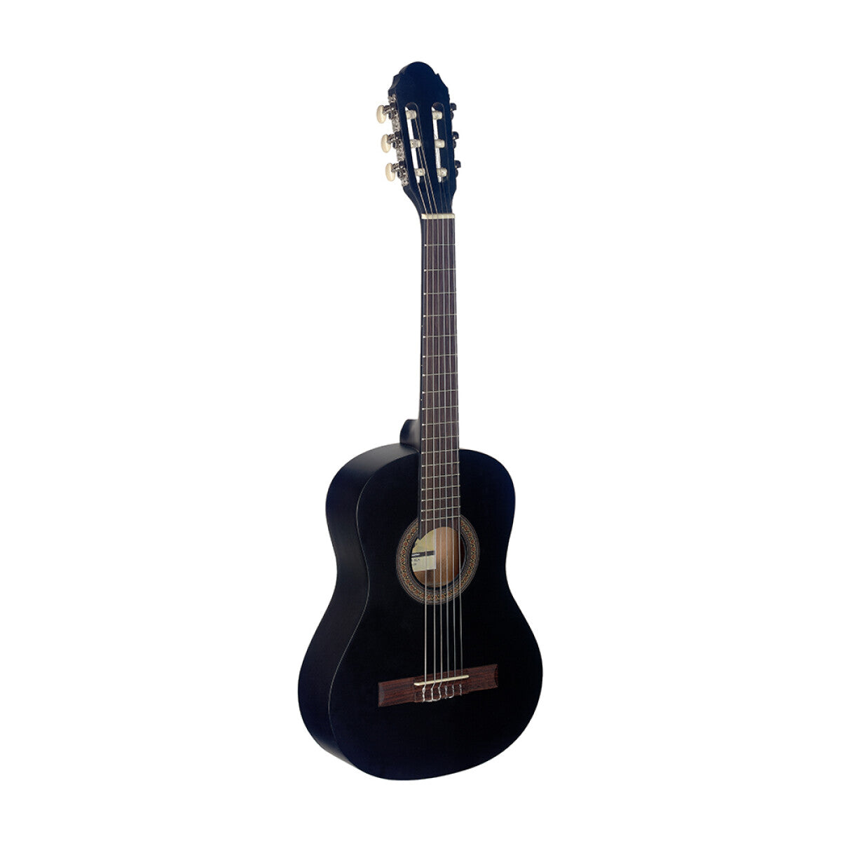 Stagg C410 M BLK klassieke gitaar 1/2-formaat Zwart
