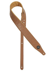 Gaucho GST-641-LBR Buffalo I Series Gitaarband kunstleer, lichtbruin
