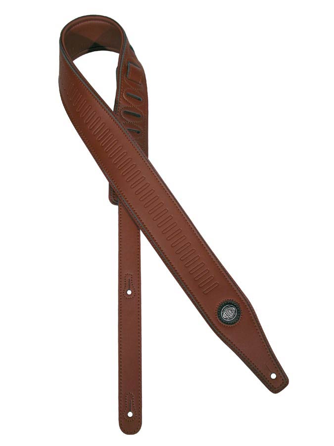 Gaucho GST-643-BR Buffalo III Series Gitaarband kunstleer, bruin