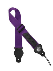 Gaucho GST-55-PU Standard Series Gitaarband met 3 plectrumhouders, paars nylon
