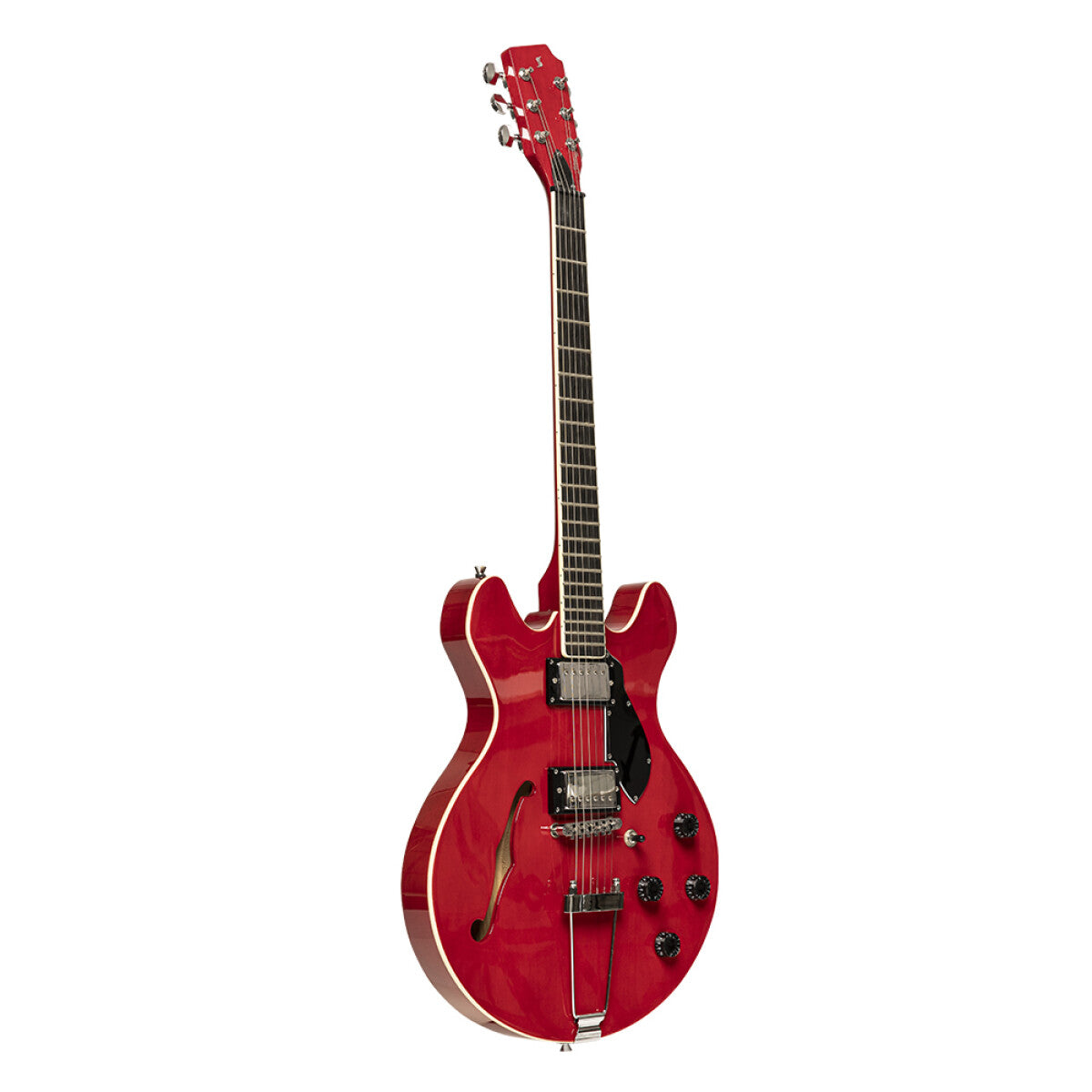 Stagg SVY 533 TCH Silveray elektrische gitaar Transparent Cherry