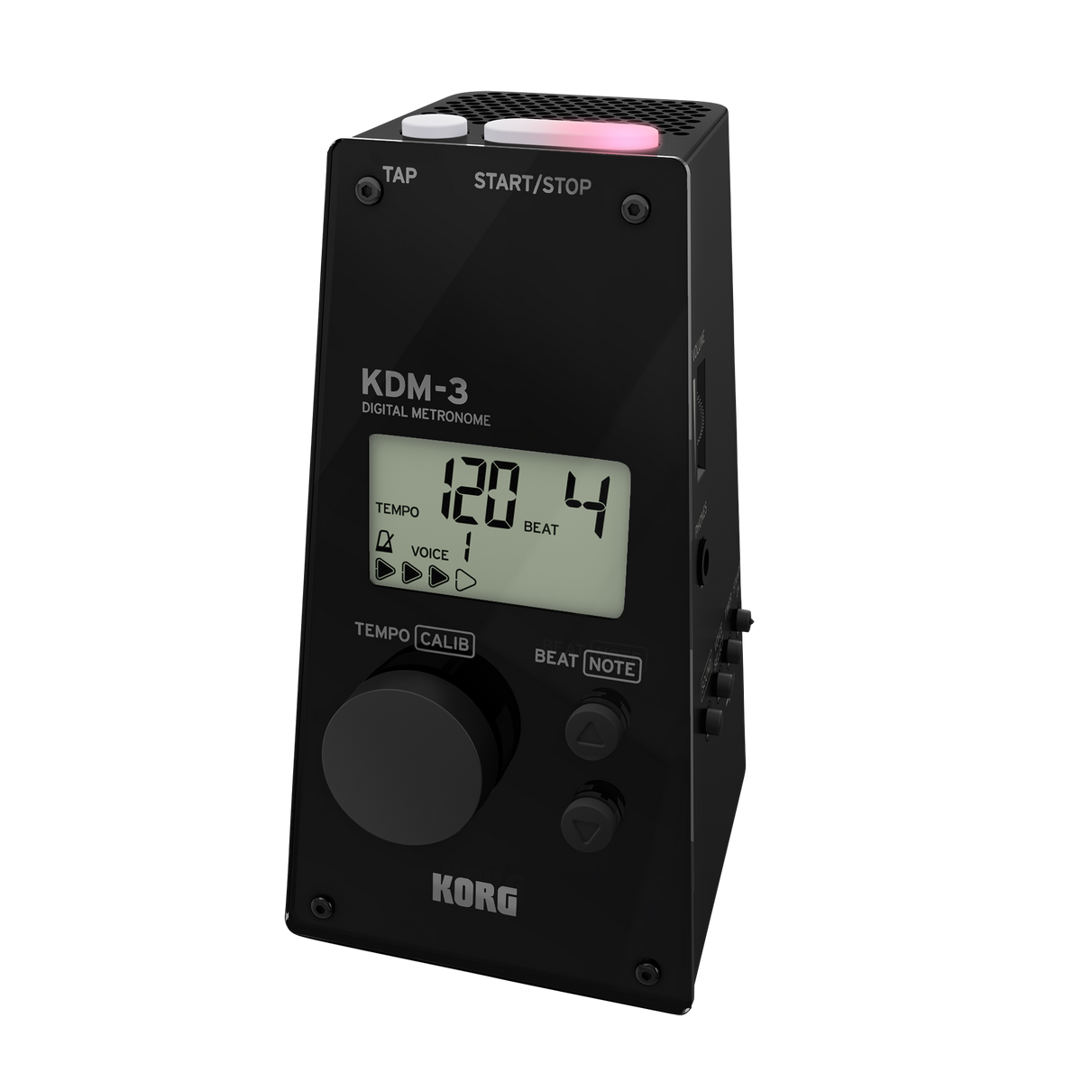 Korg Metronoom, KDM-3, digitaal, zwart