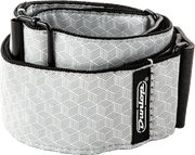 Dunlop D6712 Jacquard Cube Hatch Light Grey Gitaarband