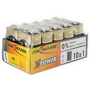 Ansmann Alkaline X-Power 9V-Block 10-pcs – batterij