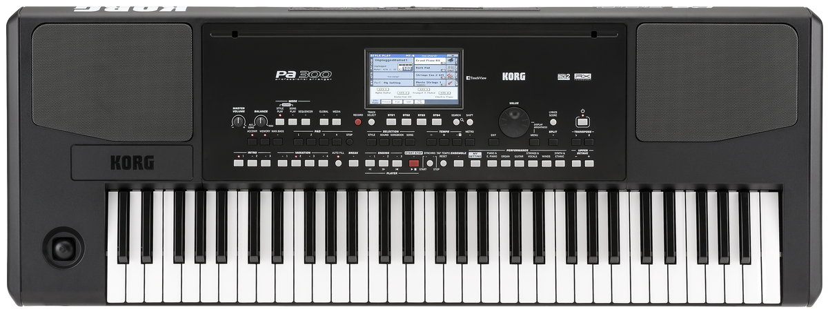 Korg Entertainer Keyboard, Pa300, 61 toetsen