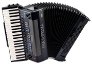 Korg Digitale accordeon, FISA SUPREMA, 41 toetsen, 120 bassen, Metallic Black