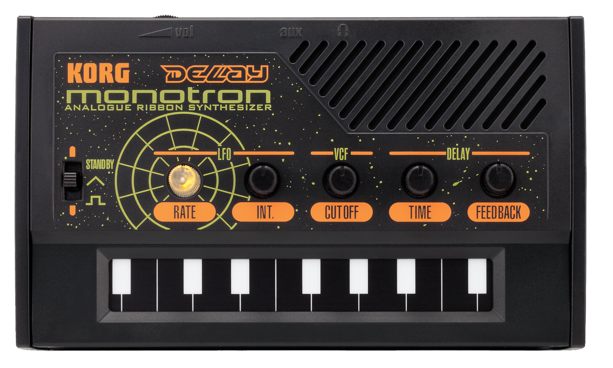 Korg Synthesizer, analoog, monotron Delay, 1-stemmmig