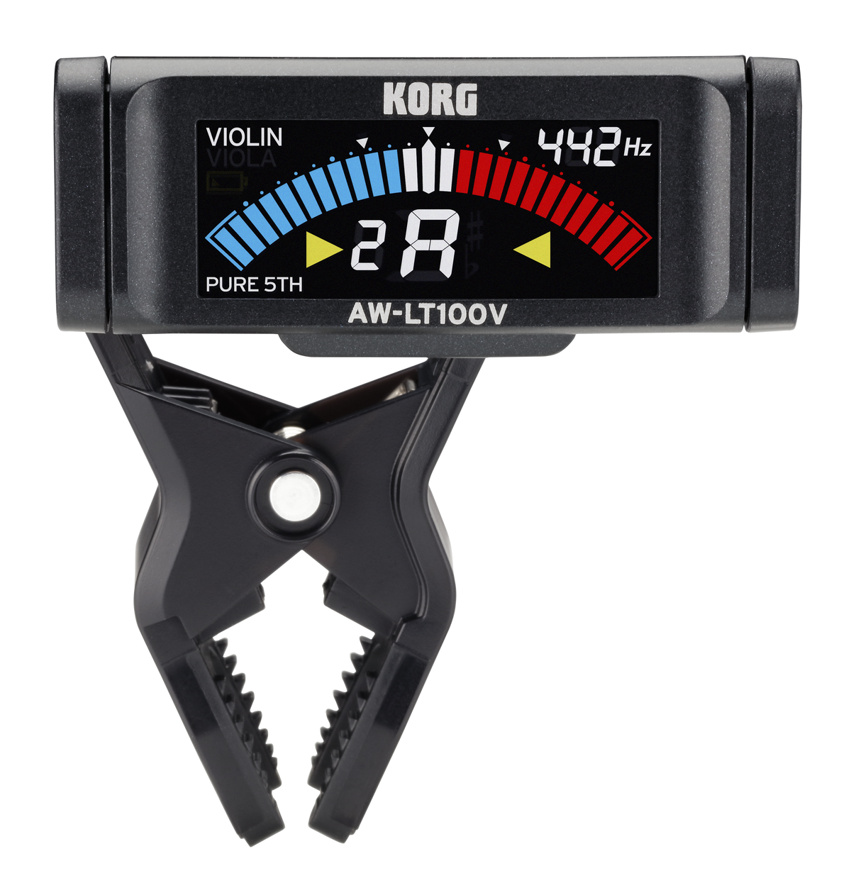 Korg Stemapparaat, chromatisch, AW-LT100 V, Clip-On, zwart