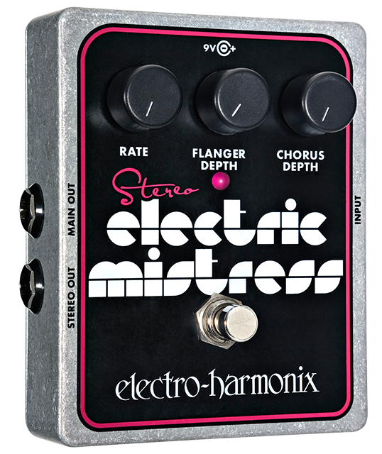 Electro-Harmonix STEREO ELECTRIC MISTRESS – effectpedaal