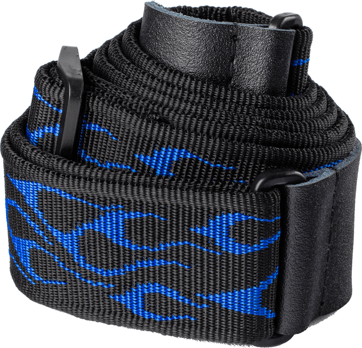 Dunlop D3811BL Jacquard Classic Flambe Blue Gitaarband