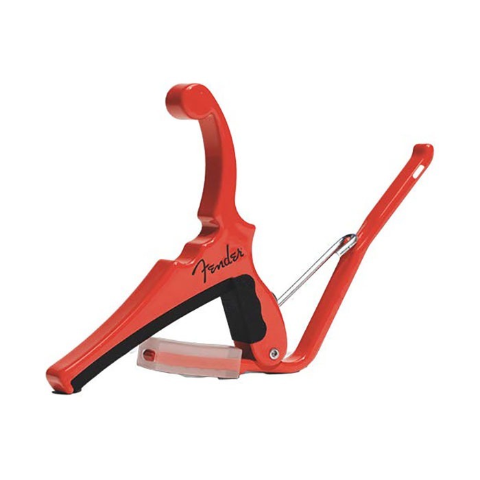 Kyser FENDER® x KYSER® QUICK-CHANGE, FIESTA RED – capodaster voor elektrische gitaar