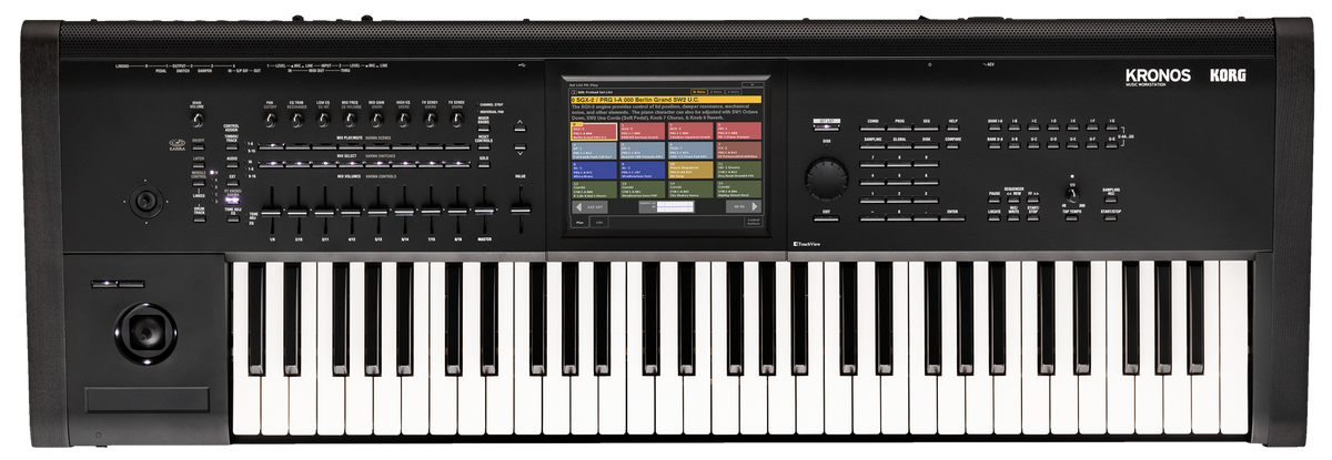 Korg Synthesizer, digitaal, KRONOS 2025, Sampler, 61 toetsen