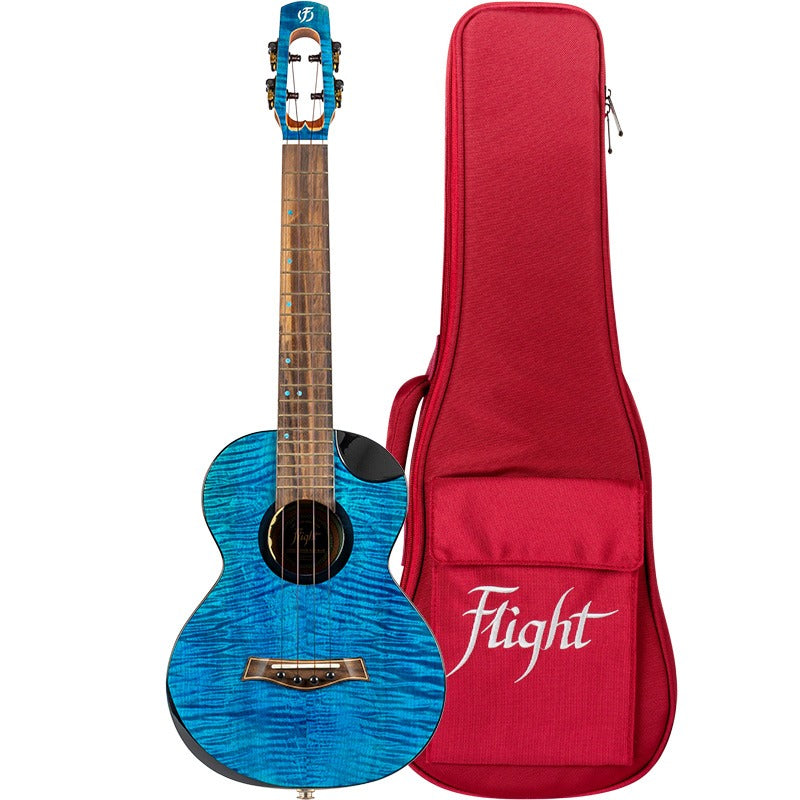 Flight COMET TENOR EQ-A BLUE – elektro-akoestische tenorukelele